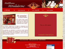 Tablet Screenshot of macaron-saint-emilion.com